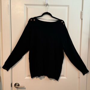Lane Bryant Black Sweater 18/20